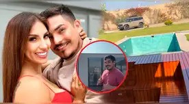 Erick Elera y Allison Pastor construyen la casa de sus sueños y hasta tiene piscina.