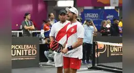 Perú celebra uno de sus puntos.