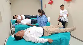 Donación de sangre en Pisco