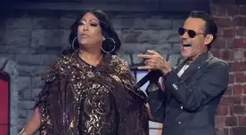 Marc Anthony y La India en los Latin Grammy 2024.