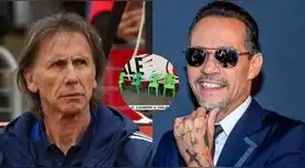 Canción de Marc Anthony y sillas verdes recibieron a Ricardo Gareca en el estadio Monumental. Canción de Marc Anthony y sillas verdes recibieron a Ricardo Gareca en el estadio Monumental.