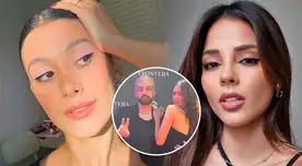 Paula Macher y su inesperado video antes de enterarse de la existencia de Luciana Fuster. Paula Macher y su inesperado video antes de enterarse de la existencia de Luciana Fuster.