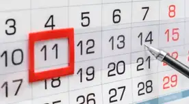 Conoce cuáles son los cuatro días del próximo feriado largo de diciembre. Conoce cuáles son los cuatro días del próximo feriado largo de diciembre.