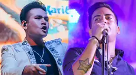 Tommy Portugal y Deyvis Orosco coincidieron en concierto.