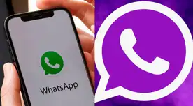 Cambio a color morado en WhatsAPP no afecta la seguridad del dispositivo móvil.