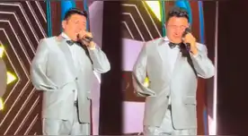 El emotivo momento de Roly Ortiz en el concierto de Skándalo.