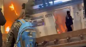 Estadounidense fue quemada viva en un vagón del metro en Nueva York: le prendieron fuego a su ropa Estadounidense fue quemada viva en un vagón del metro en Nueva York: le prendieron fuego a su ropa
