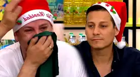 Ricky Trevitazzo rompe en llanto al despedirse de Luigui Carbajal. Ricky Trevitazzo rompe en llanto al despedirse de Luigui Carbajal.