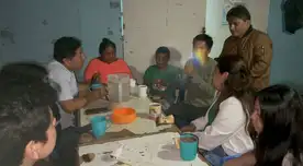 Humilde familia recibió cena navideña Humilde familia recibió cena navideña