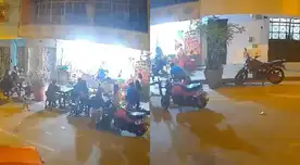 Revelan video inédito del doble asesinato en El Agustino tras ataque de sicarios