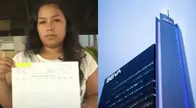 Bania Ávalos Gómez denuncia al BBVA por aprobar crédito de S/20.000 sin su permiso.