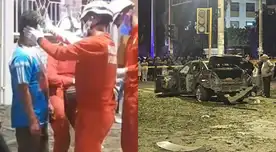 Coche bomba explota en Trujillo y deja a un herido.