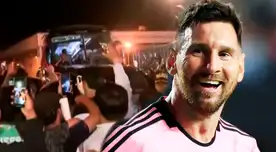 Lionel Messi y el equipo del Inter Miami está en Perú.