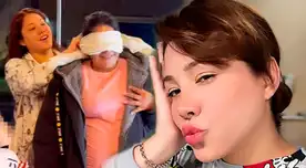 Lesly Castillo realiza tierno gesto para su trabajadora.