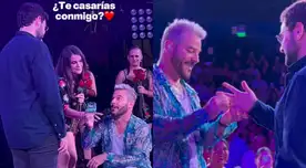 Adolfo Aguilar le pidió la mano a su novio  José Antonio Ortiz Fernández ante decenas de personas.