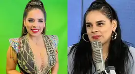 Giuliana Rengifo se mostró muy orgullosa de sus hijas mayores.