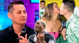 Luigui no teme a la molestia de Farfán por los besos con Xiomy Kanashiro en sketches cómicos.
