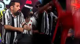 Aldo Miyashiro abandona set de su programa EN VIVO y hasta bota la silla por incómodo momento. Aldo Miyashiro abandona set de su programa EN VIVO y hasta bota la silla por incómodo momento.