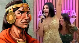 Samantha Batallanos se hace viral con TREMENDO error EN VIVO sobre los cuatro suyos: "Tahuantinsuyo, Atlanticsuyo..."