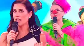 María Pía Copello vivió divertido momento en vivo.