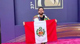 César BK se lució en Los Premios lo Nuestro.