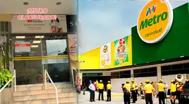 Famosa tienda Metro es cerrada por vender productos en mal estado.