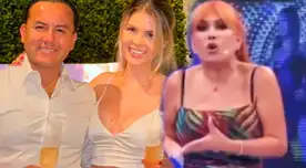 Magaly Medina se pronuncia tras fiesta de Richard Acuña y Brunella Horna.