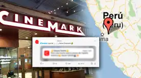 Cinemark recibe críticas tras enviar mensaje en alusión al temblor en Lima.