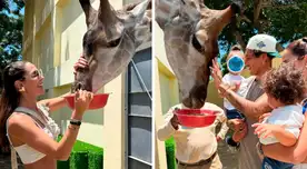 Paolo Guerrero y Ana Paula Consorte en POLÉMICA por TRATO ESPECIAL en el Parque de las Leyendas