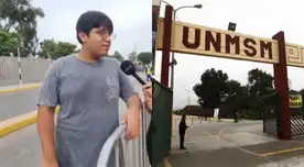 Un joven postulante no pudo ocultar su emoción y dedicó su examen de admisión a uno de los seres más cercanos en su vida.