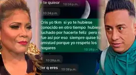TODOS los CANDENTES CHATS que confirman cercanía entre Marisol y Christian Cueva