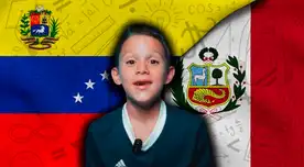 Conoce a Fabio Isaac, niño genio venezolano que representará a Perú mundialmente.