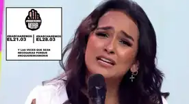 Daniela Darcourt revela que todos sus compañeros votaron por no ir a la marcha. Daniela Darcourt revela que todos sus compañeros votaron por no ir a la marcha.