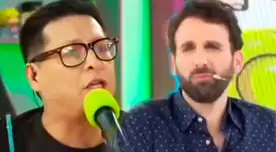 Rodrigo González se manda contra Carloncho. Rodrigo González se manda contra Carloncho.