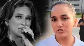 Daniela Darcourt apareció en la 'Marcha por la paz'. Daniela Darcourt apareció en la 'Marcha por la paz'.