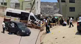 Un hombre fue acribillado dentro de su vehículo. La Policía Nacional del Perú acudió al lugar para iniciar las investigaciones.