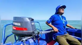 Feliz de vuelta al mar tras estar a la deriva por meses. Feliz de vuelta al mar tras estar a la deriva por meses.