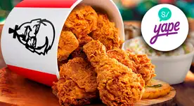 Gana un combo de KFC gracias a Yape. Gana un combo de KFC gracias a Yape.