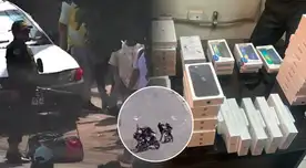 Robo millonario en Entel de Mega Plaza: Imágenes inéditas de la huida de criminales