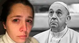 Yiddá Eslava se conmueve con muerte del papa Francisco.