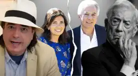 Jaime Bayly le llama la atención a Álvaro Vargas Llosa por hablar de su ruptura en funeral.