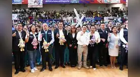 Presidente del IPD junto al ministro de Salud.