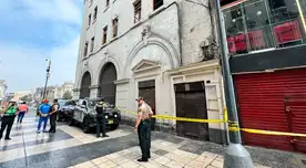 Hombre es asesinado cerca a Plaza San Martín.