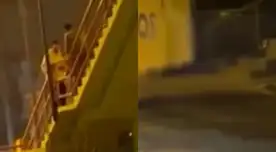 El joven de 27 años se encuentra con pronóstico reservado tras el gran impacto al ser lanzado desde un puente en Los Olivos.