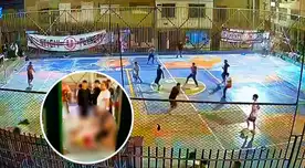 Dos sujetos fueron baleados durante un partido de fútbol en el Cercado de Lima: AQUÍ las terribles imágenes