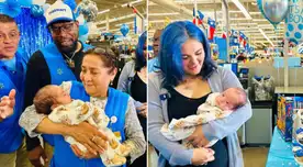 Mamá recibe conmovedor baby shower de los empleados en Texas.