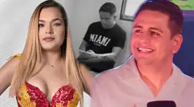 Lesly Águila fue vista junto a Jhon Peña en su terapia con el quiropráctico.