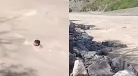 Según las primeras investigaciones, el sujeto se encontraba en el río bañandose junto a un grupo de amigos.