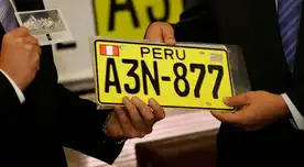 Cambio de placas vehiculares será OBLIGATORIO en el Perú.