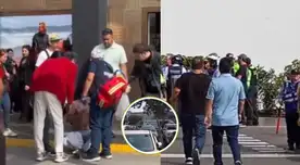 Video muestra pelea con pistola de gas en Jockey Plaza.